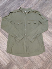Pull&Bear Khaki Shirt Dress