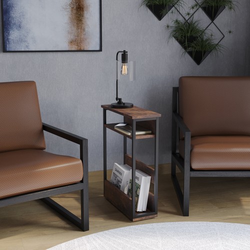 Tier slim coffee side table - tier,