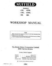 Nuffield 4M 4PM 3DL 4DM 342