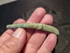 Celtic BC bronze zoomphoric/beast neck torc piece. Please read description. LA7e