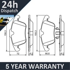 Fits Jaguar XF 2008-2015