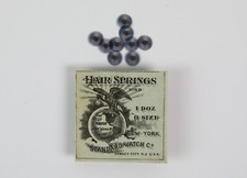 New York Standard Watch Co. 0S Pocket Watch Hairsprings- Twelve (12) NOS