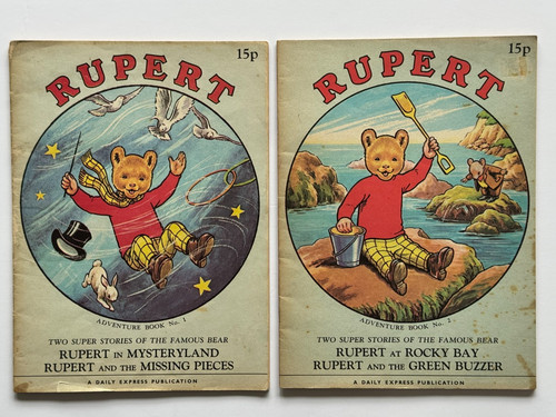 Rupert adventure book comic - rupert,