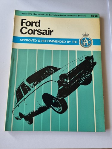 1969 ford corsair workshop - ford,