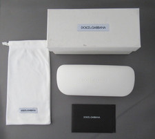 D&G Dolce & Gabbana White Faux