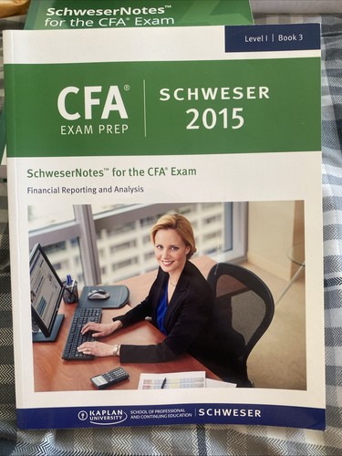 Schwesernotes 2015 cfa level - level, 1