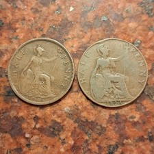 1925 GREAT BRITAIN HALF PENNY