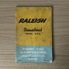 Raleigh Runabout RM6 Original Owners Manual Maintenance Instruction Book 