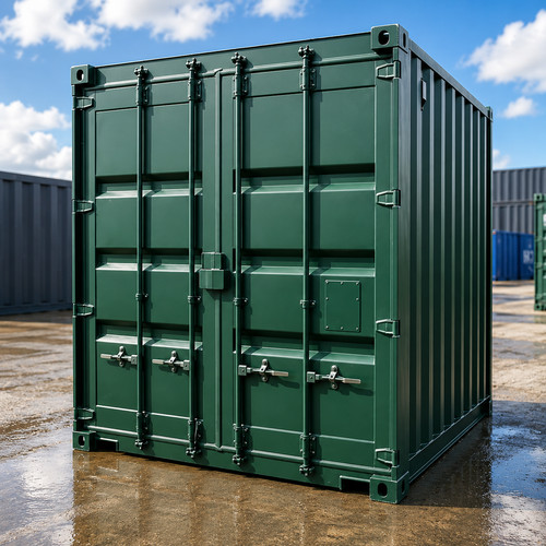 10ft shipping container used - container,