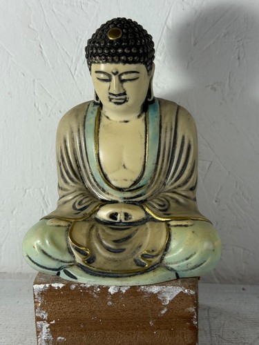 Ivory tone seated buddha - tone,