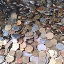 1kg Mixed World Coins Job Lot