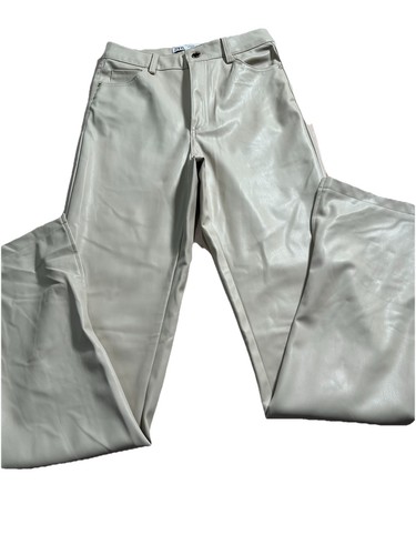 Zara beige faux leather - beige,