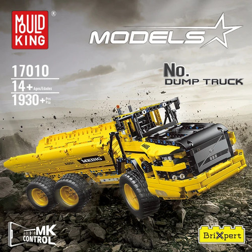 Mould king volvo dump truck - volvo,