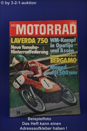 The motorcycle laverda - motorcycle, 14/73