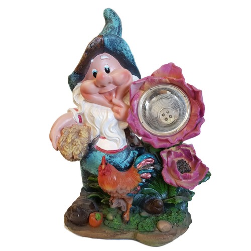 Garden gnome with - garden,