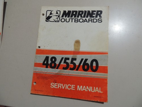 Shop repair manual outboard - manual,