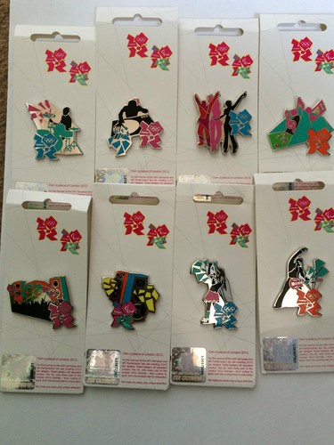 London 2012 olympic pin badge - 2012,