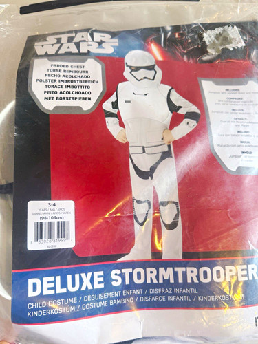 Star wars deluxe stormtrooper - wars,