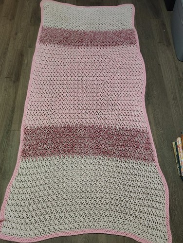 Handmade crochet blanket - crochet,