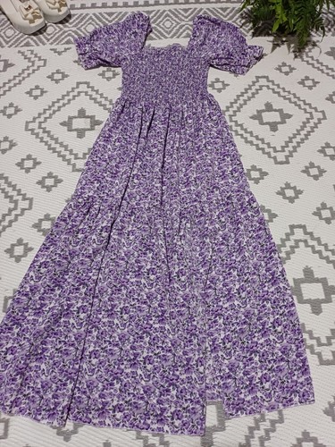 Pretty floaty purple floral - floaty,