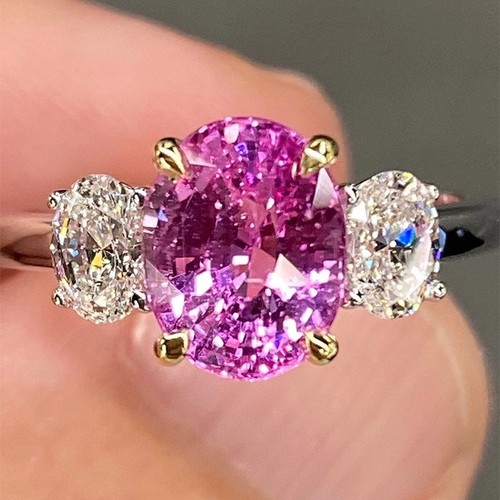 Oval cut pink - cut,
