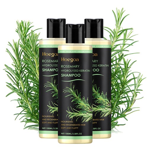 100ml organic rosemary hair - 3x,