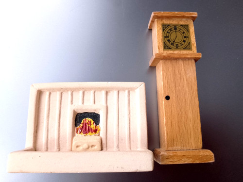 Dolls house furniture - house,