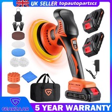 21V Battery Car Polisher Kit Cordless Rotary Buffer Polishing Machine Sander Set