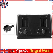 Stainless Steel Toaster 6 Level Browning Control Electric Toaster(4 Slice Bread)