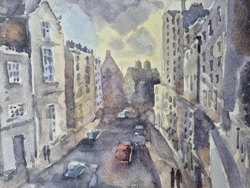 Edinburgh street scene - street,