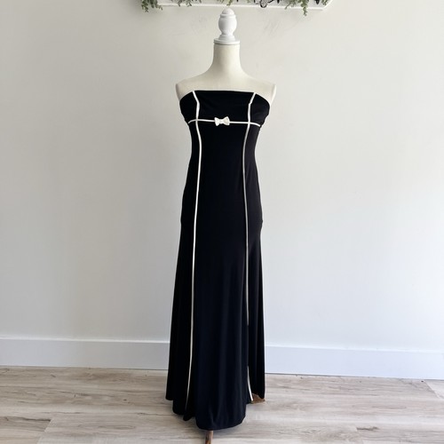 Y2k vintage strapless maxi - vintage,