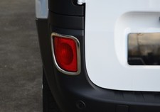 Chrome Rear Reflector Fog Lamp Trim Covers To Fit Mercedes-Benz Citan (2012+)