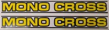 Mono Cross Yamaha DT TT XT decor decal sticker swingarm sticker swing arm we