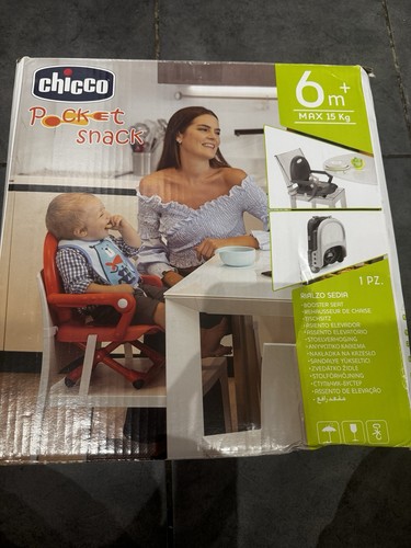 Chicco pocket snack booster - chicco,