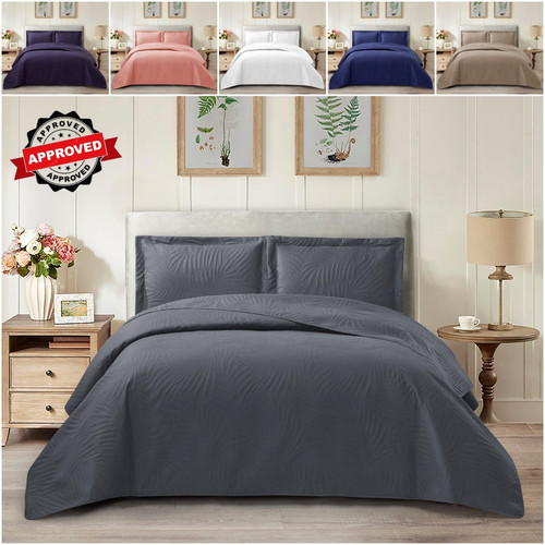 Piece embossed bedspread - 3,