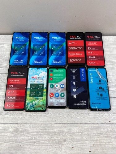 Bulk job lot 10x tcl - job, tcl/nokia