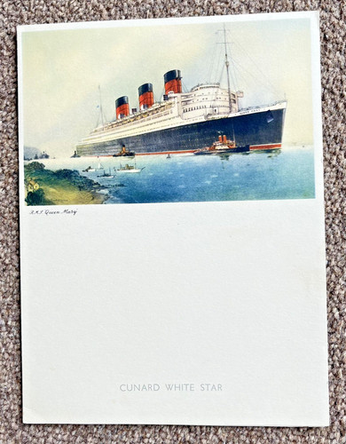 Rms queen mary - mary", white