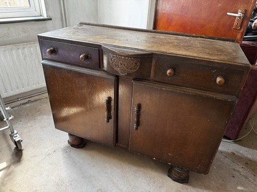 1930 solid wood sideboard - 1930’s,