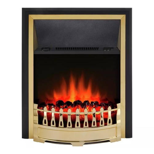 Dimplex crofton brass electric - dimplex,