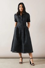Wallis Black Shirt Dress