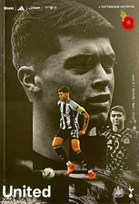 NEWCASTLE UTD  v TOTTENHAM HOTSPUR  CARABAO CUP PROGRAMME 25/26  Sold Out Issue