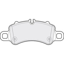 Brake Pads Set For Porsche 718