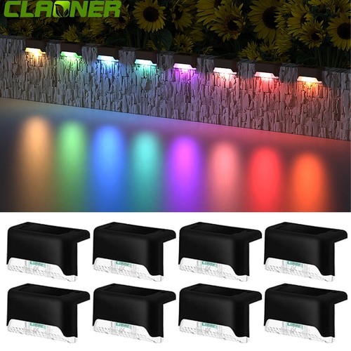 8pcs led solar deck lights - solar,
