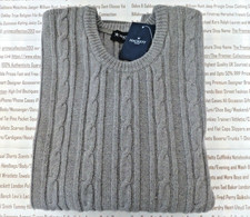 HACKETT Cable Knit Jumper Mens