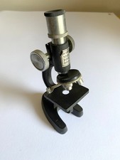 Vintage Small Die Cast Microscope