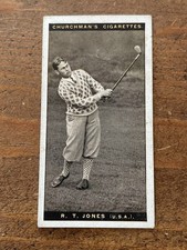 Antique Golf Cigarette Card
