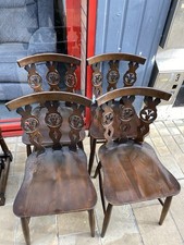 Set Of 4 ERCOL dining Chairs