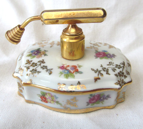 Limoges unusual perfume bottle - unusual,