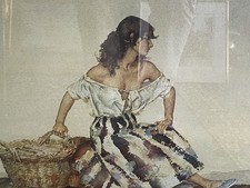 William Russel Flint Signed Artist Proof Griselda. 