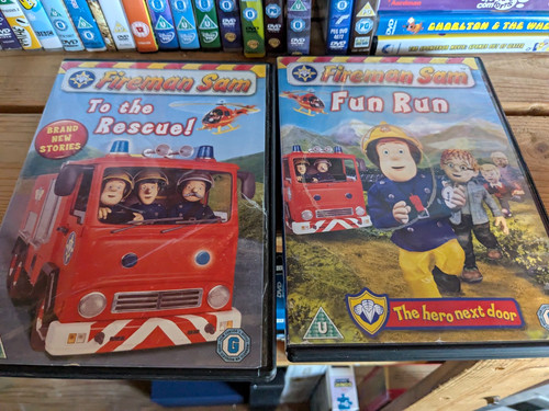 Fireman sam dvd bundle - fireman, discs